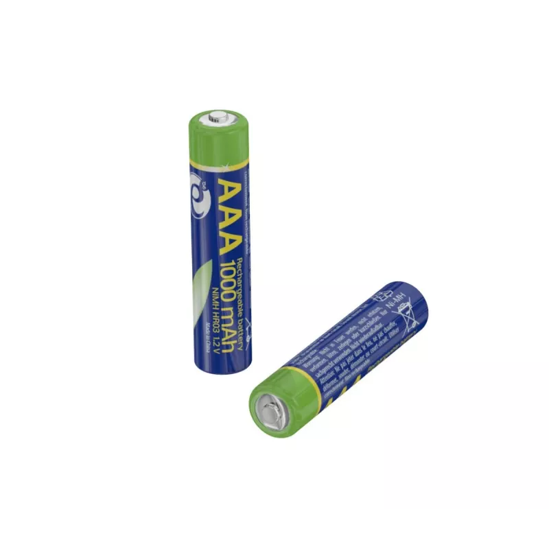 Baterie GEMBIRD AAA Ni-MH akumulatorowe 1000mAh 2 szt.