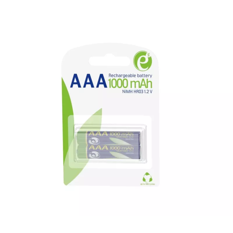 Baterie GEMBIRD AAA Ni-MH akumulatorowe 1000mAh 2 szt.