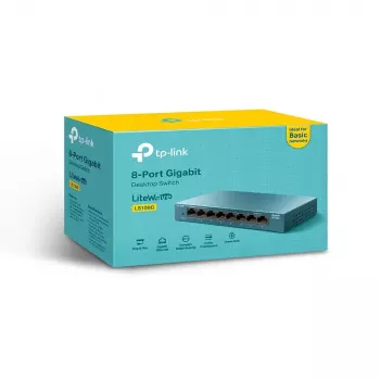 Przełącznik sieciowy TP-Link 8-portowy 10/100/1000Mbps Desktop