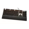Przewodowa mechaniczna klawiatura gamingowa IBOX AURORA K-4 — QWERTY, 108 klawiszy, regulowane podświetlenie LED, wodoodporna, USB, kabel 1,6 m
