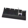 Przewodowa mechaniczna klawiatura gamingowa IBOX AURORA K-4 — QWERTY, 108 klawiszy, regulowane podświetlenie LED, wodoodporna, USB, kabel 1,6 m