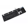 Przewodowa mechaniczna klawiatura gamingowa IBOX AURORA K-4 — QWERTY, 108 klawiszy, regulowane podświetlenie LED, wodoodporna, USB, kabel 1,6 m