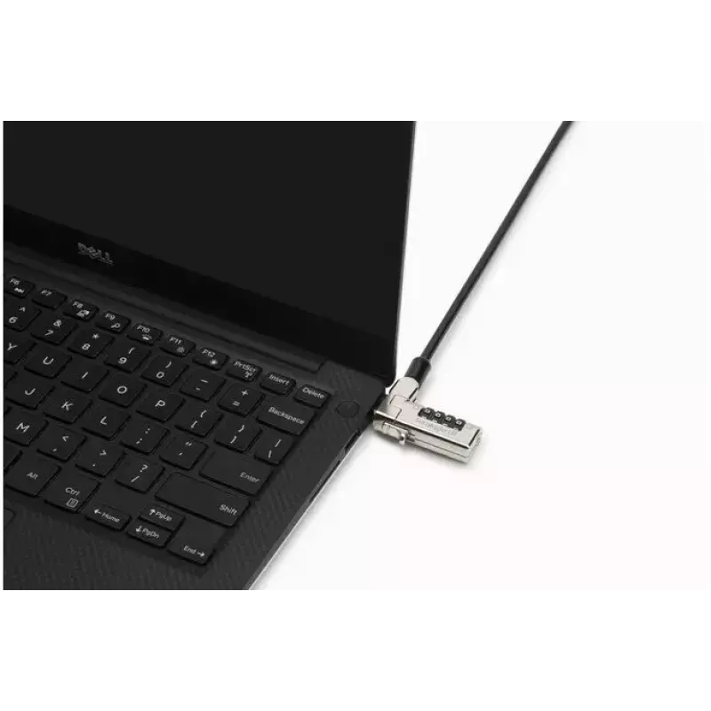 Kensington cienki N17 Combination Laptop Lock for Wedge-Shaped Slots