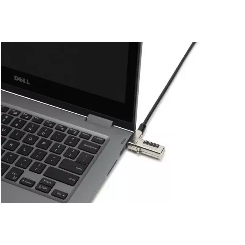 Kensington cienki N17 Combination Laptop Lock for Wedge-Shaped Slots