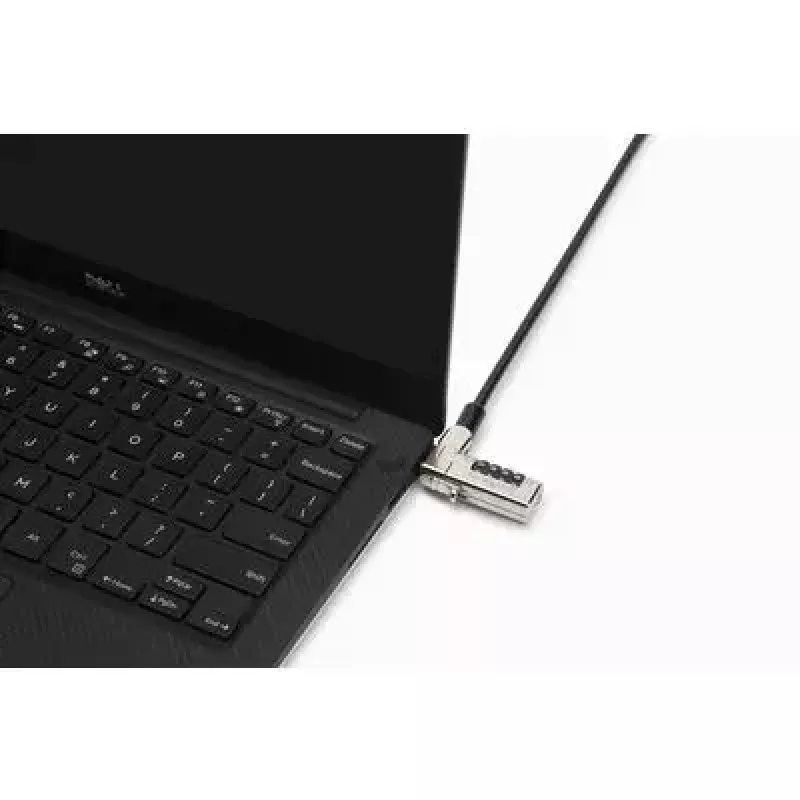 Kensington cienki N17 Combination Laptop Lock for Wedge-Shaped Slots