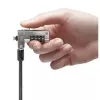 Kensington cienki N17 Combination Laptop Lock for Wedge-Shaped Slots