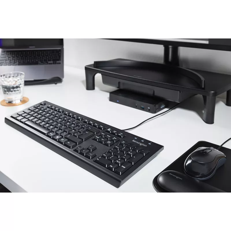 Podkładka pod mysz Kensington ErgoSoft Czarna