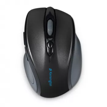 Kensington Pro Fit Mid-Size Wireless Mouse, praworęczna, optyczna, RF bezprzewodowa, 1600 DPI, czarny