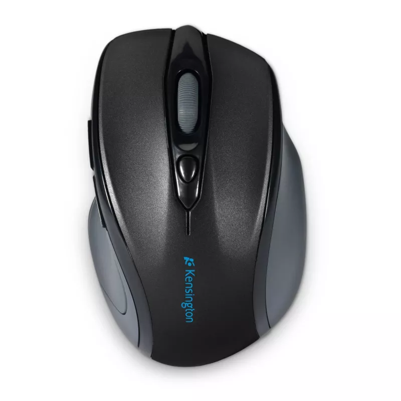 Kensington Pro Fit Mid-Size Wireless Mouse, praworęczna, optyczna, RF bezprzewodowa, 1600 DPI, czarny