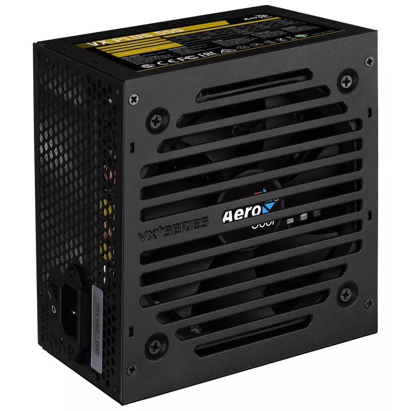 Zasilacz Aerocool VX PLUS 650 650 W 20+4 pin ATX ATX Czarny