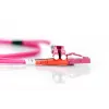 DIGITUS światłowodowy kabel krosowy, LC do LC multimode OM4 - 3m; Duplex, kolor RAL4003, długość 3m