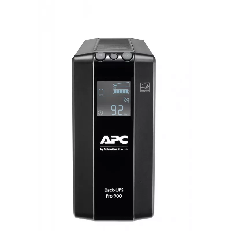 APC Back-UPS PRO BR900MI - 6x wyjście C13, USB, 900VA, Line-Interactive, 0,9 kVA, 540 W, sinus, 176 V, 294 V