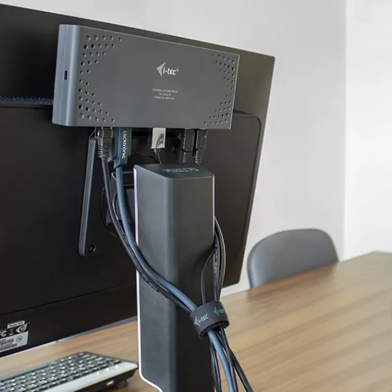 Uchwyt do stacji dokującej i-tec, do monitorów z mocowaniem VESA