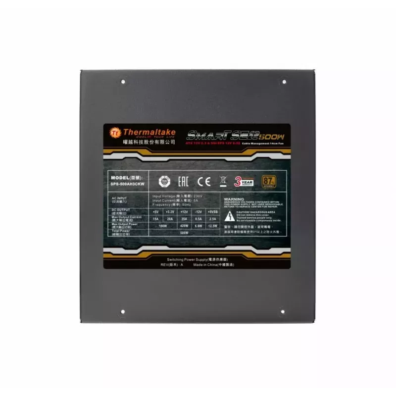 Zasilacz - Smart SE2 500W Modular (sprawność 87%, Single Rail)