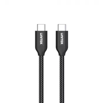 Kabel USB-C do USB-C Unitek C14059BK — 2 m, 5 A, 20 V, 480 Mbit/s, czarny
