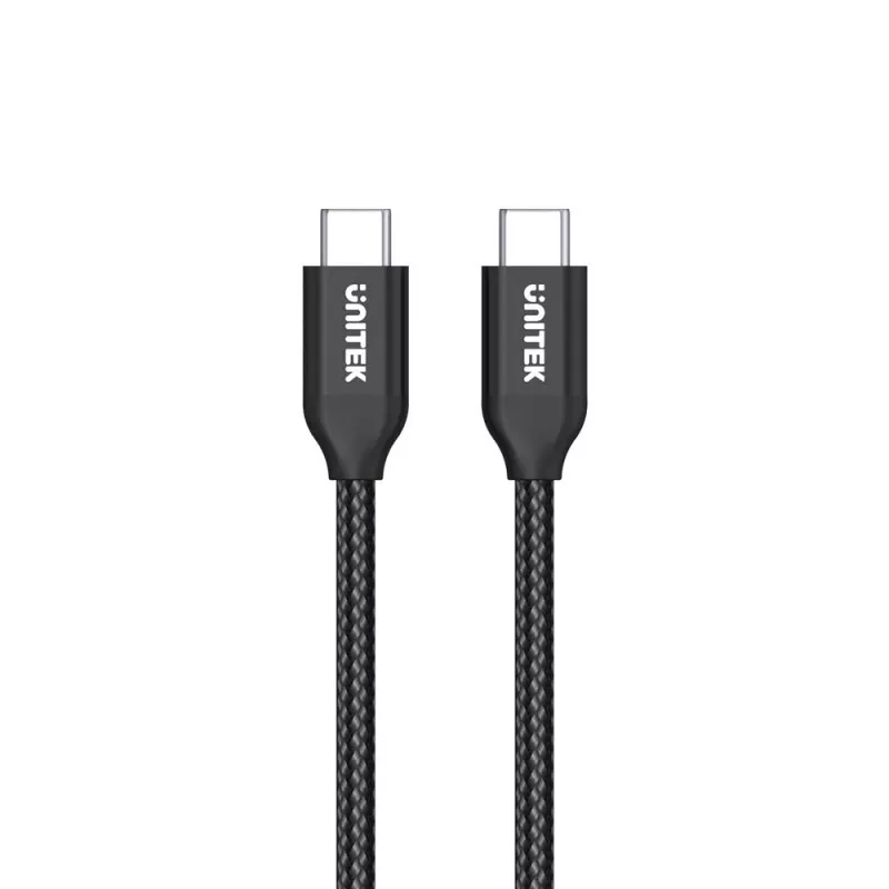 Kabel USB-C do USB-C Unitek C14059BK — 2 m, 5 A, 20 V, 480 Mbit/s, czarny