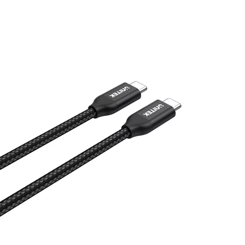 Kabel USB-C do USB-C Unitek C14059BK — 2 m, 5 A, 20 V, 480 Mbit/s, czarny