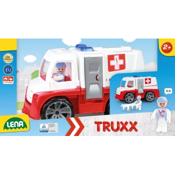 Ciężarówka Lena TRUXX Ambulans z akcesoriami