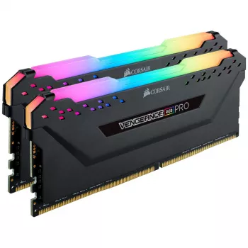 Pamięć CORSAIR 16GB DDR4 3200MHz 2x8GB DIMM C16 Vengeance RGB Pro - Czarny