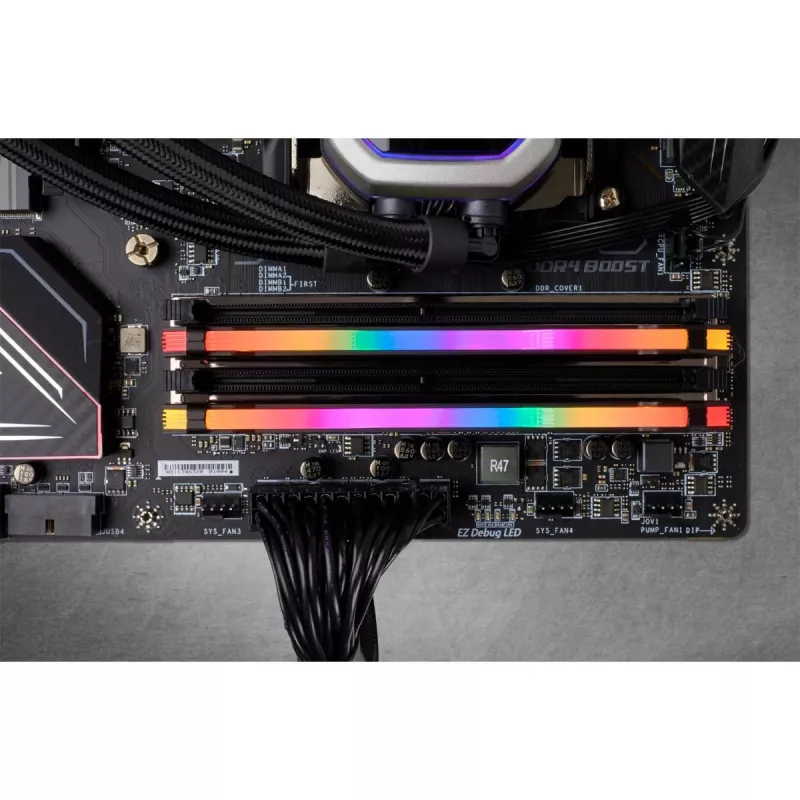 Pamięć CORSAIR 16GB DDR4 3200MHz 2x8GB DIMM C16 Vengeance RGB Pro - Czarny