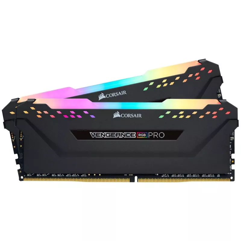 Pamięć CORSAIR 16GB DDR4 3200MHz 2x8GB DIMM C16 Vengeance RGB Pro - Czarny