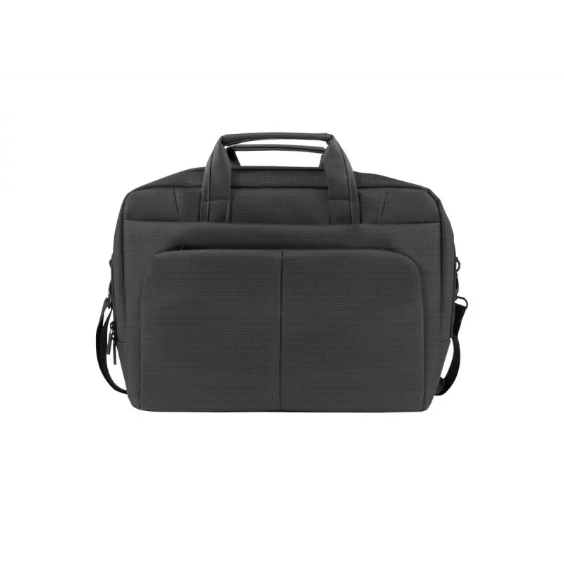 Teczka Natec Gazelle 39,6 cm (15,6 cala) Nylon, 2 komory, pasek na ramię, czarna