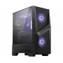 Obudowa komputerowa MSI MAG FORGE 100M Mid Tower Gaming 'Czarny, 2x 120mm RGB PWM Wentylator, 1x 120mm Wentylator, 1-6 RGB Hub, Panel ze szkła hartowanego, ATX, mATX, mini-ITX'
