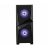 Obudowa komputerowa MSI MAG FORGE 100M Mid Tower Gaming 'Czarny, 2x 120mm RGB PWM Wentylator, 1x 120mm Wentylator, 1-6 RGB Hub, Panel ze szkła hartowanego, ATX, mATX, mini-ITX'