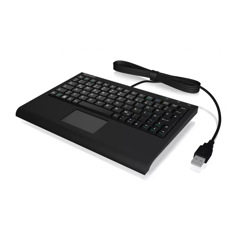 KeySonic ACK-3410 (US) klawiatura Biuro USB US English Czarny