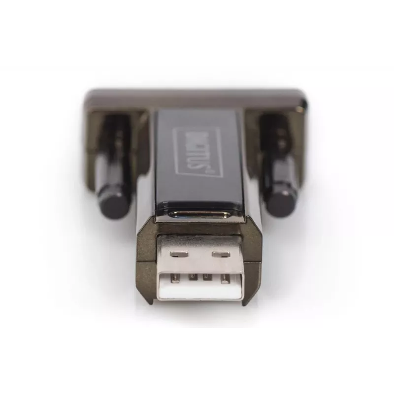 Konwerter DIGITUS USB 2.0 na szeregowy, DSUB 9M z kablem USB A 80cm