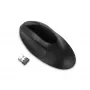 Mysz bezprzewodowa Kensington Pro Fit Ergo — czarna, praworęczna, RF + Bluetooth, 1600 DPI, czarna