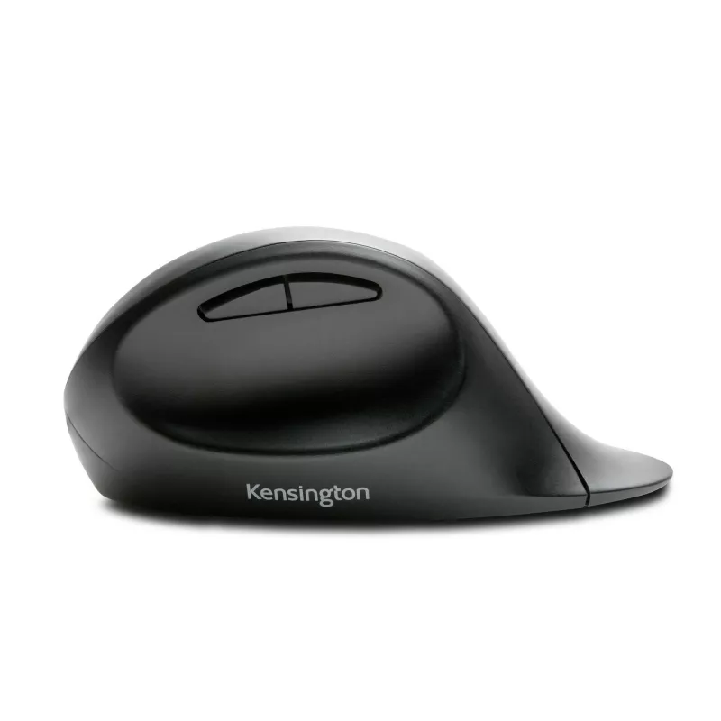 Mysz bezprzewodowa Kensington Pro Fit Ergo — czarna, praworęczna, RF + Bluetooth, 1600 DPI, czarna