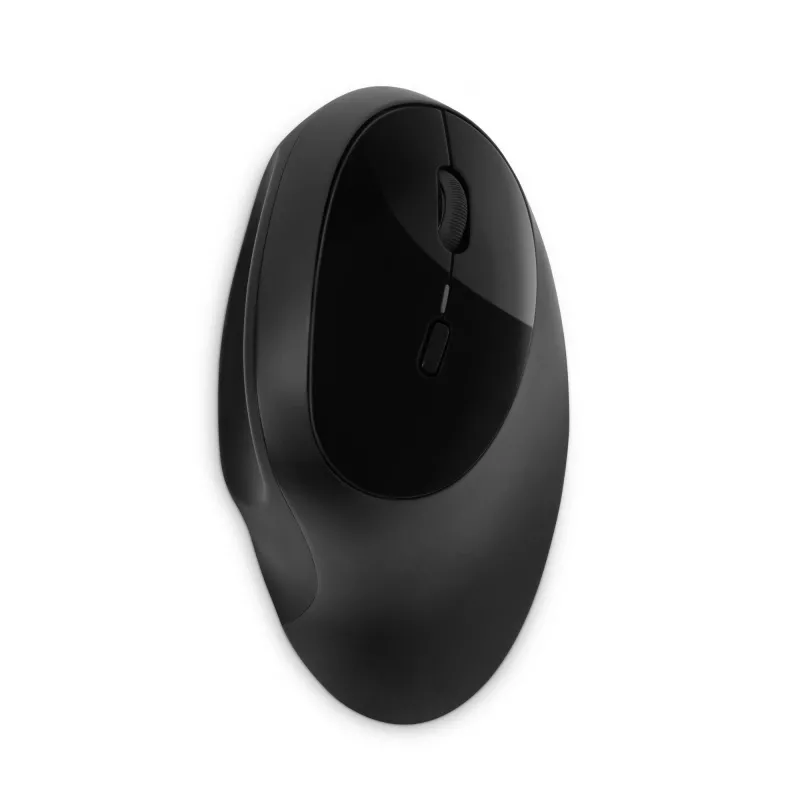 Mysz bezprzewodowa Kensington Pro Fit Ergo — czarna, praworęczna, RF + Bluetooth, 1600 DPI, czarna