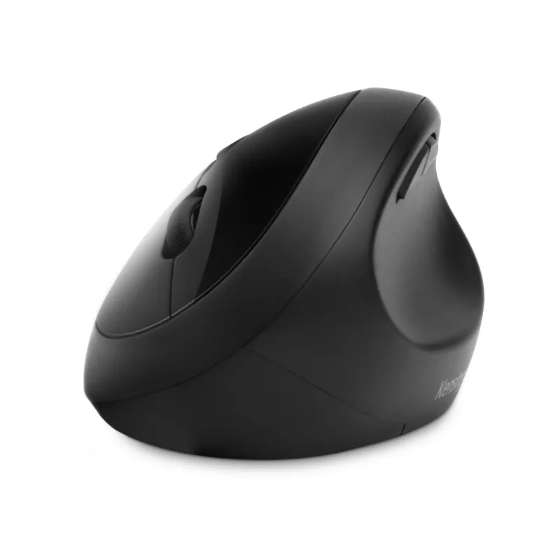 Mysz bezprzewodowa Kensington Pro Fit Ergo — czarna, praworęczna, RF + Bluetooth, 1600 DPI, czarna