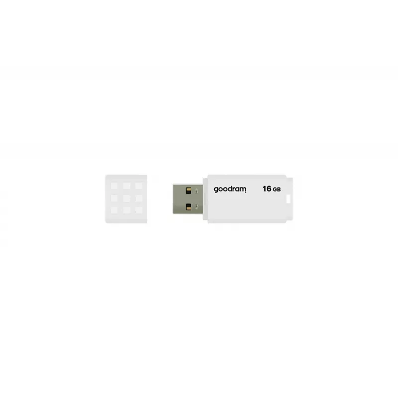 Pendrive GOODRAM UME2 16 GB USB Type-A 2.0, biały, 20 MB/s odczyt, 5 MB/s zapis