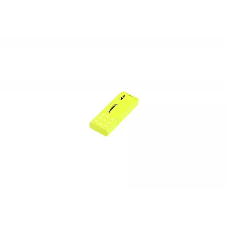 Pamięć USB GOODRAM UME2 16 GB, USB 2.0 Type-A, żółta, 51×21 mm
