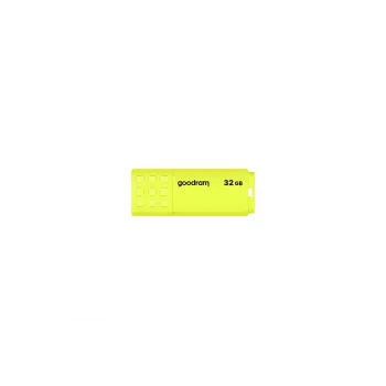 Pamięć USB GOODRAM UME2 32 GB USB Type-A 2.0, odczyt 20 MB/s, zapis 5 MB/s, żółta