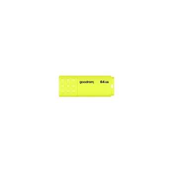 Pendrive GOODRAM UME2 64 GB USB Typ-A 2.0, żółty, bez zatyczki, plastikowy