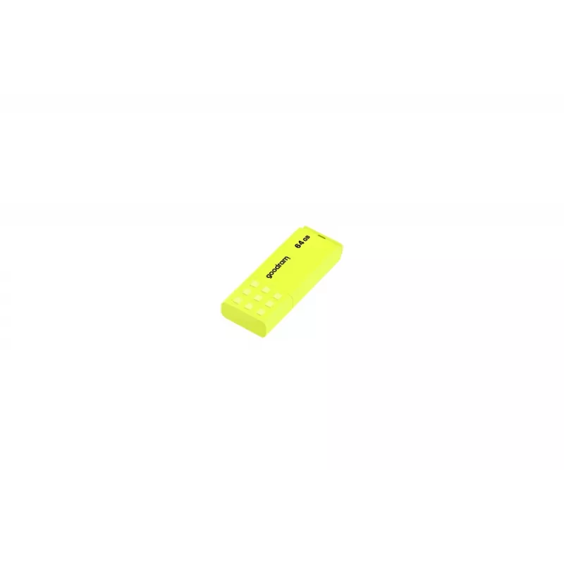 Pendrive GOODRAM UME2 64 GB USB Typ-A 2.0, żółty, bez zatyczki, plastikowy