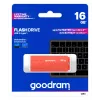pamięć USB GOODRAM UME3 16 GB USB Type-A 3.2 Gen 1 (pomarańczowa), obudowa z tworzywa bez zatyczki, 60/20 MB/s