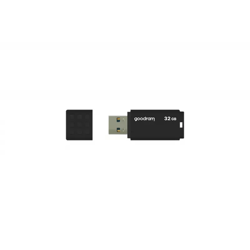 Pamięć USB GOODRAM UME3 32 GB, USB Type-A 3.2 Gen 1, czarna, 51×21×9,6 mm