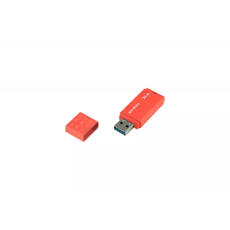 Pamięć USB GOODRAM UME3 32 GB USB Typ-A 3.2 Gen 1, pomarańczowy, 59,6×20,6×9,2 mm