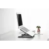 Składany metalowy stojak na laptopa/tablet DIGITUS z 5 pozycjami regulacji