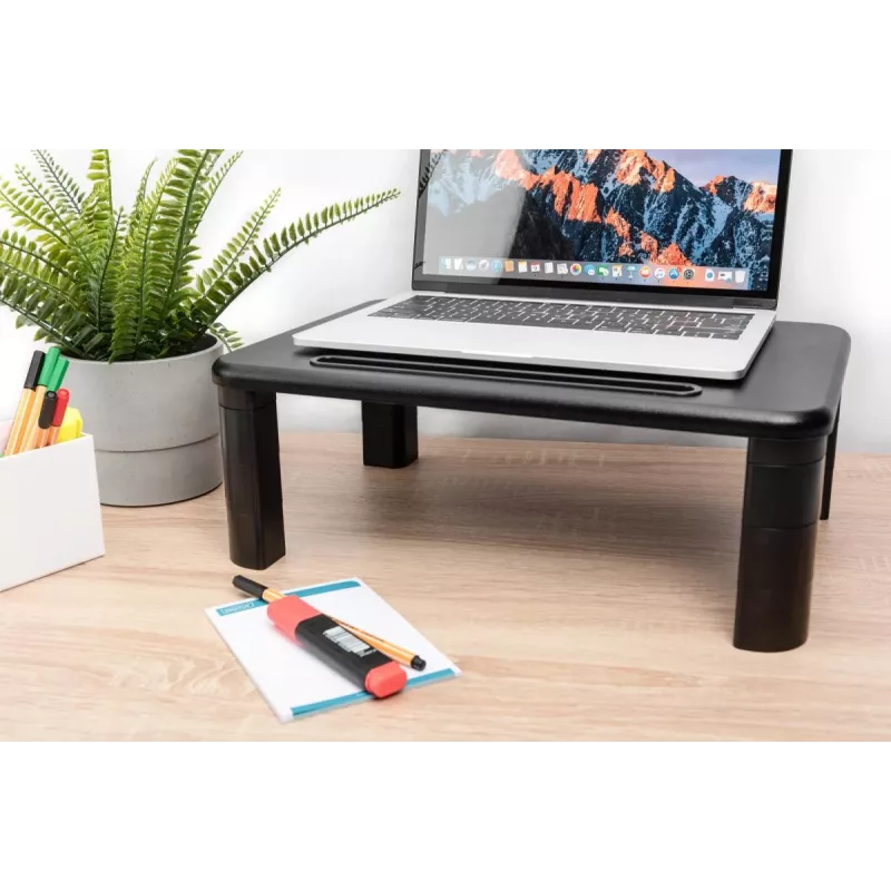 Regulowany podwyższenie pod monitor DIGITUS 400x280x143 mm; maks. obciążenie do 10 kg