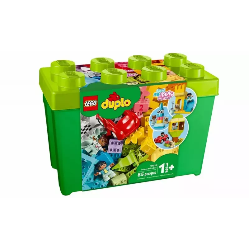 LEGO DUPLO 10914 Brick Box — 65-elementowy zestaw konstrukcyjny dla maluchów od 1,5 roku życia