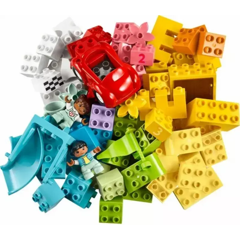 LEGO DUPLO 10914 Brick Box — 65-elementowy zestaw konstrukcyjny dla maluchów od 1,5 roku życia
