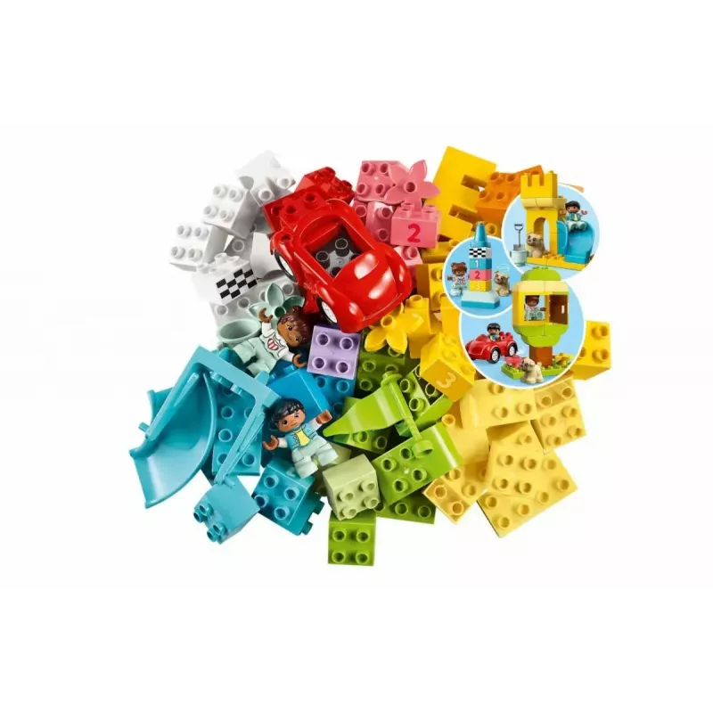 LEGO DUPLO 10914 Brick Box — 65-elementowy zestaw konstrukcyjny dla maluchów od 1,5 roku życia