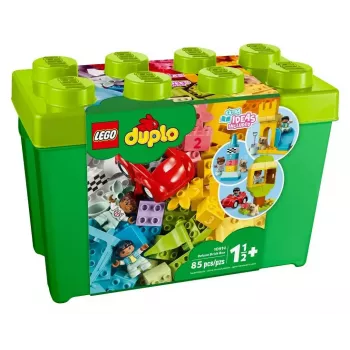 LEGO DUPLO 10914 Brick Box — 65-elementowy zestaw konstrukcyjny dla maluchów od 1,5 roku życia