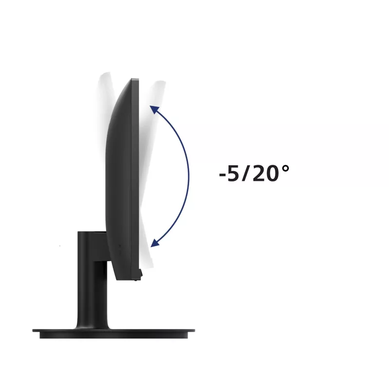 Philips V Line 221V8A/00 monitor komputerowy 54,6 cm (21,5 cala) 1920 x 1080 pikseli Full HD LED Czarny
