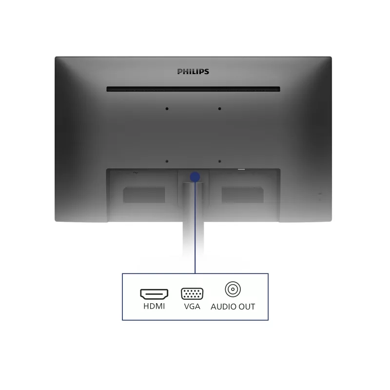 Philips V Line 221V8A/00 monitor komputerowy 54,6 cm (21,5 cala) 1920 x 1080 pikseli Full HD LED Czarny